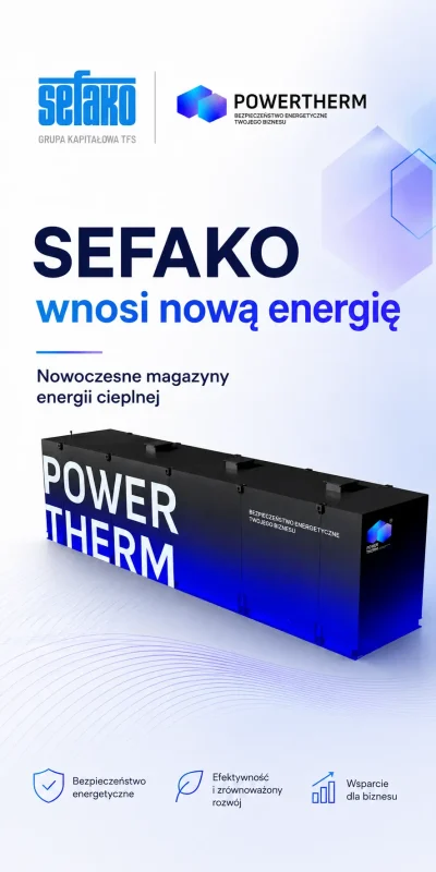 BANNER PIONOWY 400X800 pikseli SEFAKO POWERTHERM